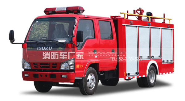 國六五十鈴2.5噸消防車(chē) 國六五十鈴2.5噸消防車(chē)